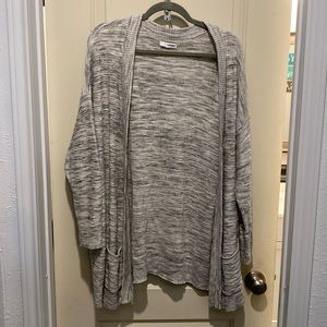 Sonoma gray grey 2XL cardigan sweater